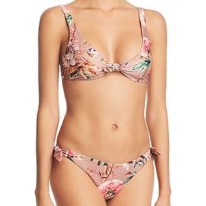 Vitamin A floral bathing suit